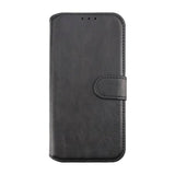 Rvelon iPhone 12/iPhone 12 Pro Etui Detachable Wallet Case Svart