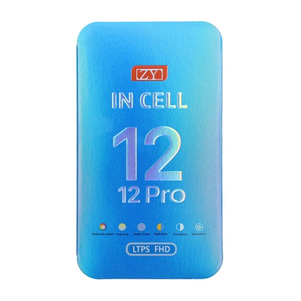 iPhone 12/12 Pro Display med LCD skjerm ZY In-Cell FHD COF