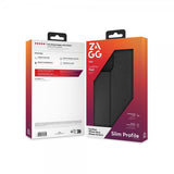 Zagg iPhone 13/14/15/16e/17e Etui Folio Svart