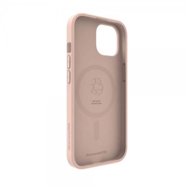 dbramante1928 iPhone 13/14/15/16e/17e Deksel Greenland Pro MagSafe Pink Sand