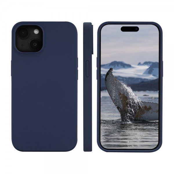 dbramante1928 iPhone 13/14/15/16e/17e Deksel Monaco MagSafe Pacific Blue