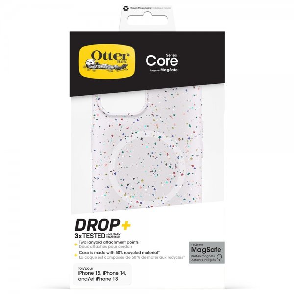 Otterbox iPhone 13/14/15/16e/17e Deksel Core MagSafe Sprinkles