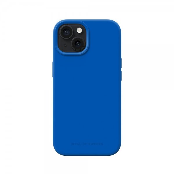 Ideal of Sweden iPhone 13/14/15 Deksel Silicone Case MagSafe Cobalt Blue