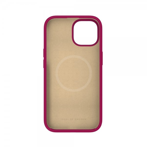 Ideal of Sweden iPhone 13/14/15 Deksel Silicone Case MagSafe Magenta