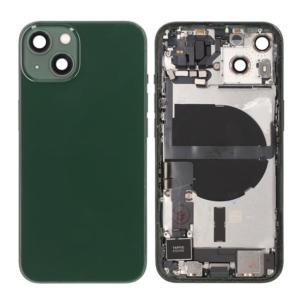iPhone 13 bakside med komplett ramme - grønn