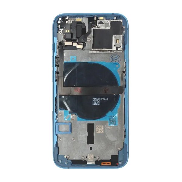 iPhone 13 bakside med komplett ramme OEM - blå