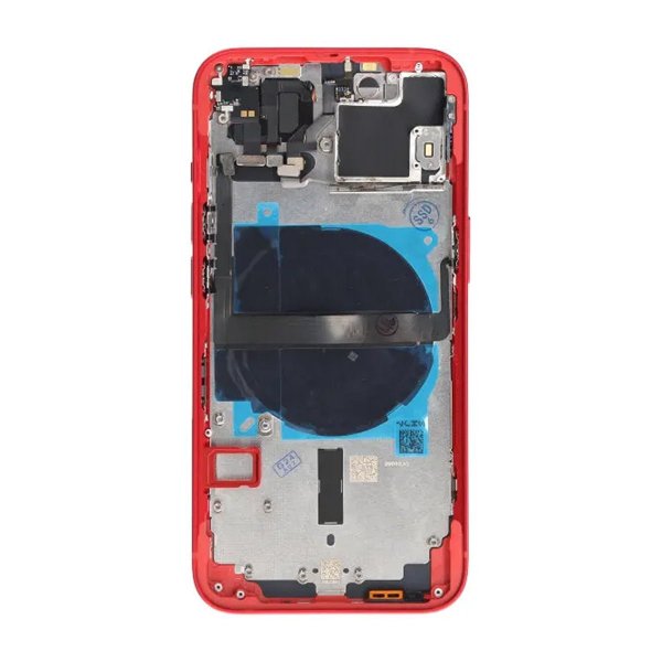 iPhone 13 bakside med komplett ramme OEM - rød
