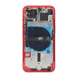 iPhone 13 bakside med komplett ramme OEM - rød