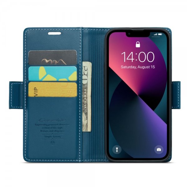 CaseMe iPhone 13 Etui 023 Series Blå