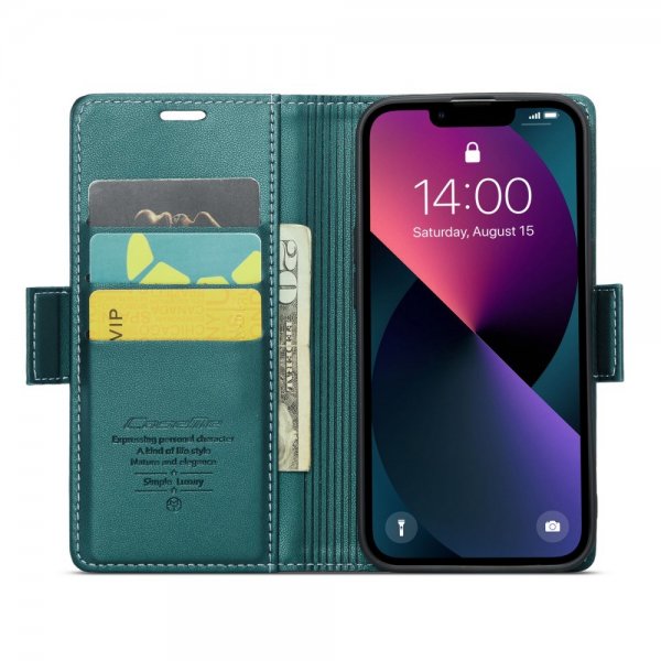 CaseMe iPhone 13 Etui 023 Series Grønn