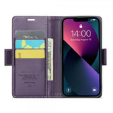 CaseMe iPhone 13 Etui 023 Series Lilla