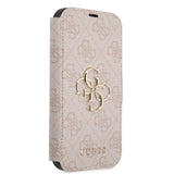 Guess iPhone 13 Etui Metal Logo Rosa