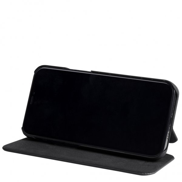 holdit iPhone 13 Etui SlimFlip Wallet Svart