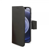 Celly iPhone 13 Etui Wally Wallet Case Svart