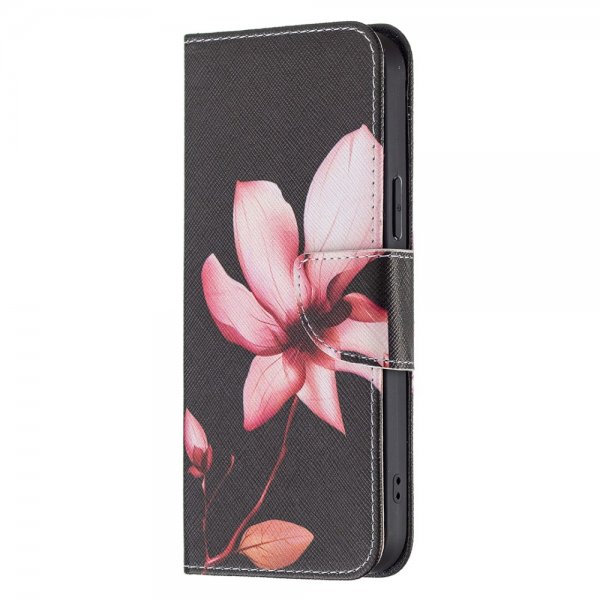 iPhone 13 Pro Etui Motiv Rosa Lotus