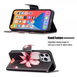 iPhone 13 Pro Etui Motiv Rosa Lotus