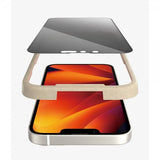 PanzerGlass iPhone 13/iPhone 13 Pro/iPhone 14 Skjermbeskytter Ultra-Wide Fit Privacy EasyAligner
