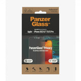 PanzerGlass iPhone 13/iPhone 13 Pro/iPhone 14 Skjermbeskytter Ultra-Wide Fit Privacy EasyAligner