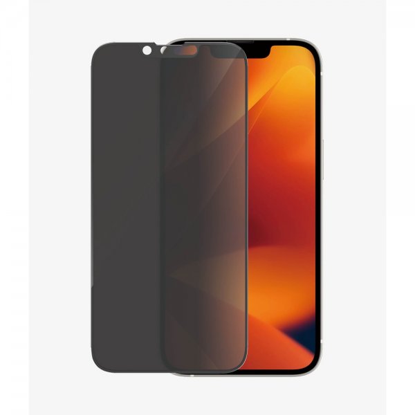 PanzerGlass iPhone 13/iPhone 13 Pro/iPhone 14 Skjermbeskytter Ultra-Wide Fit Privacy EasyAligner