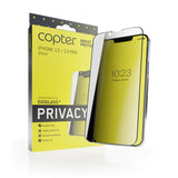 Copter iPhone 13/iPhone 13 Pro Skjermbeskytter Exoglass Curved Privacy
