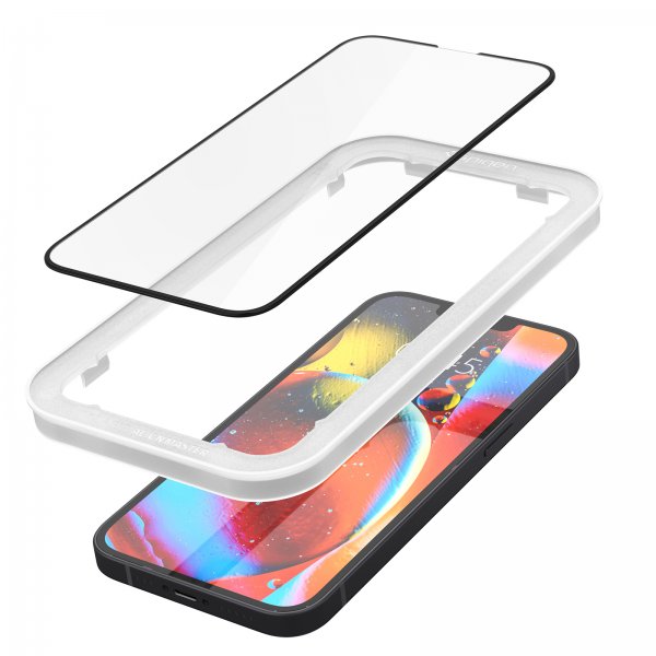 Spigen iPhone 13/iPhone 13 Pro/iPhone 14 Skjermbeskytter GLAS.tR ALIGNmaster 2-pack