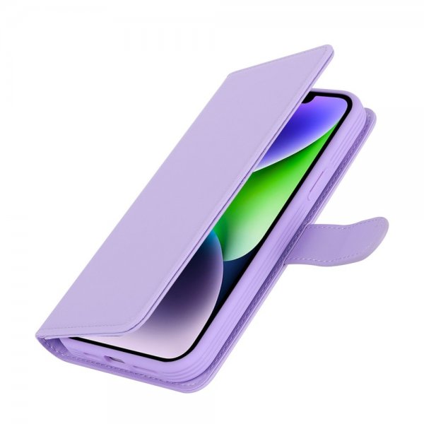 iPhone 13/iPhone 14 Etui Avtagbart Deksel MagSafe Lilla