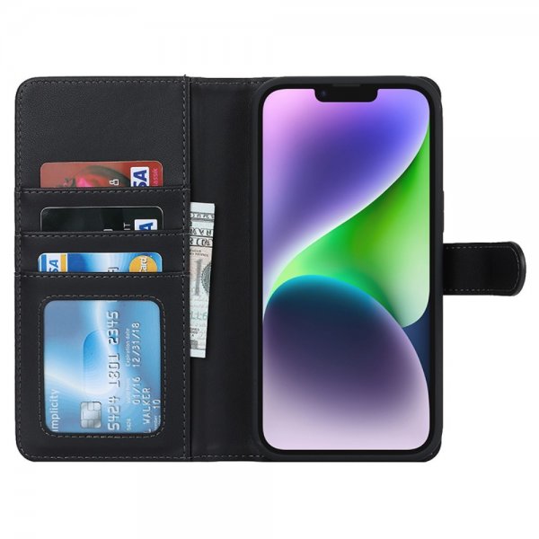 iPhone 13/iPhone 14 Etui Avtagbart Deksel MagSafe Svart