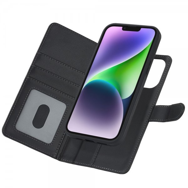 iPhone 13/iPhone 14 Etui Avtagbart Deksel MagSafe Svart