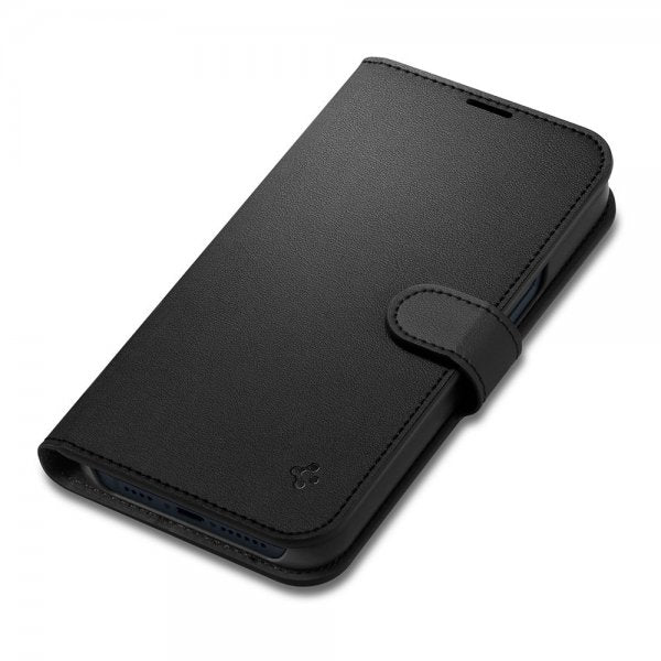 Spigen iPhone 13/iPhone 14 Etui Wallet S Svart