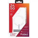 Zagg iPhone 13/iPhone 14/iPhone 15 Deksel Crystal Palace Snap Kickstand Clear