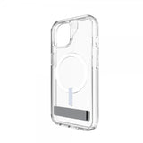 Zagg iPhone 13/iPhone 14/iPhone 15 Deksel Crystal Palace Snap Kickstand Clear