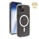 Vivanco iPhone 13/iPhone 14/iPhone 15 Deksel Mag Clear Transparent