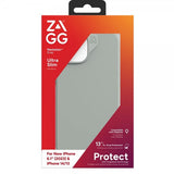 Zagg iPhone 13/iPhone 14/iPhone 15 Deksel Manhattan Snap Sage