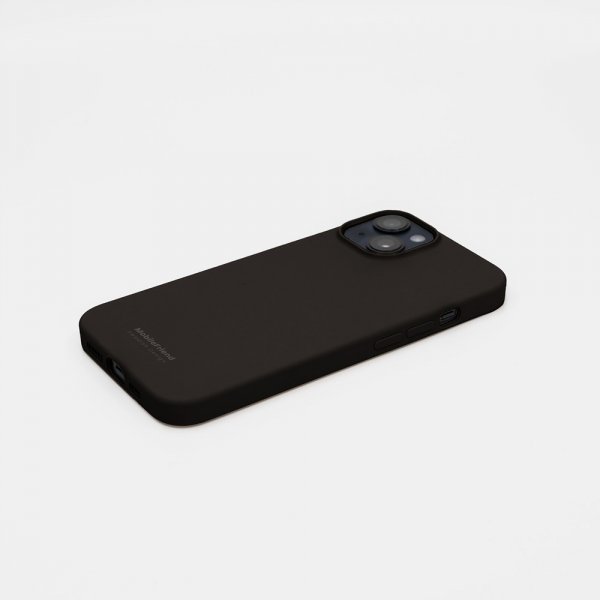 MobileFriend iPhone 13/iPhone 14/iPhone 15 Deksel Silikon Svart