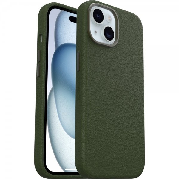 Otterbox iPhone 13/14/15 Deksel Symmetry Cactus Leather MagSafe Cactus Groove