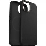 Otterbox iPhone 13/14/15 Deksel Symmetry Cactus Leather MagSafe Noir Ash