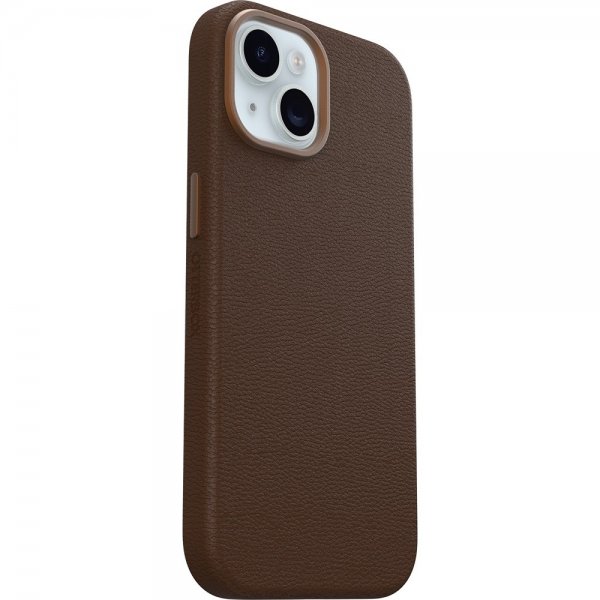 Otterbox iPhone 13/14/15 Deksel Symmetry Cactus Leather MagSafe Rich Adobe