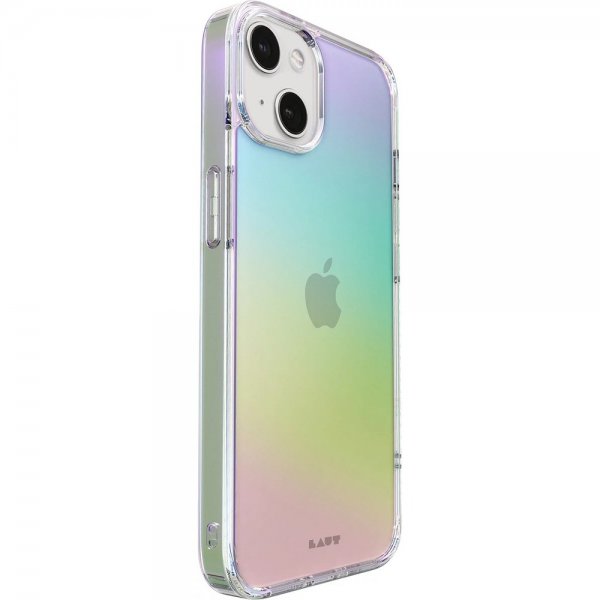 LAUT iPhone 13/iPhone 14 Deksel Holo Pearl