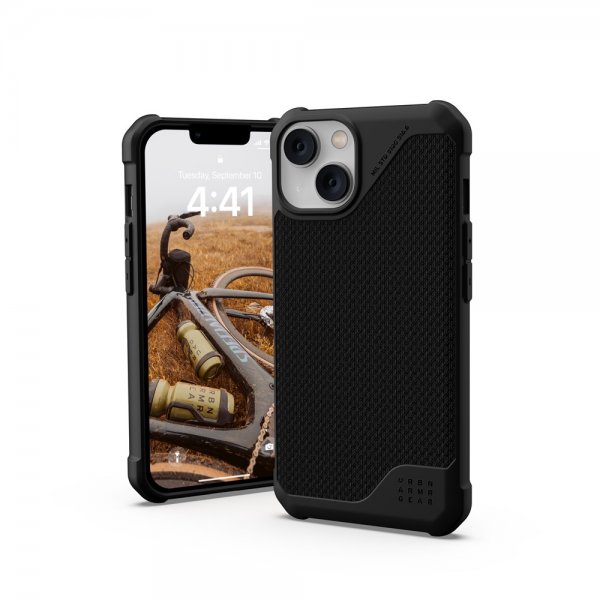 Urban Armor Gear (UAG) iPhone 13/iPhone 14 Deksel Metropolis LT MagSafe Kevlar Black