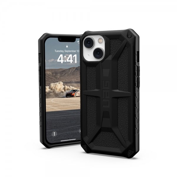 Urban Armor Gear (UAG) iPhone 13/iPhone 14 Deksel Monarch Svart