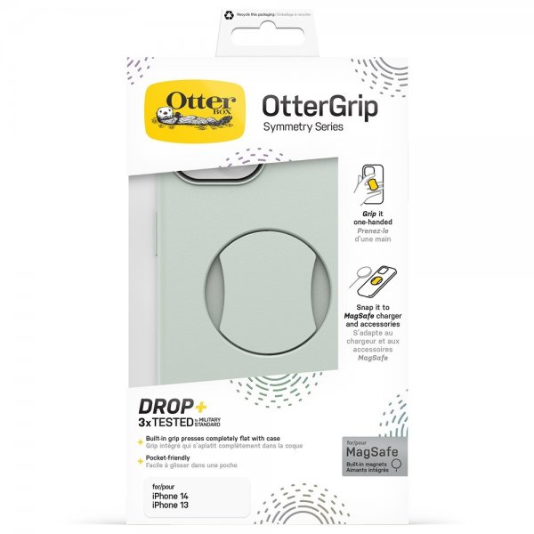 Otterbox iPhone 13/iPhone 14 Deksel OtterGrip Symmetry MagSafe Chill Out