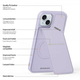 Dux Ducis iPhone 13/iPhone 14 Deksel Rafi II Series MagSafe Lilla
