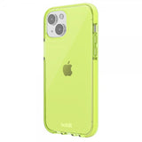holdit iPhone 13/iPhone 14 Deksel Seethru Acid Green