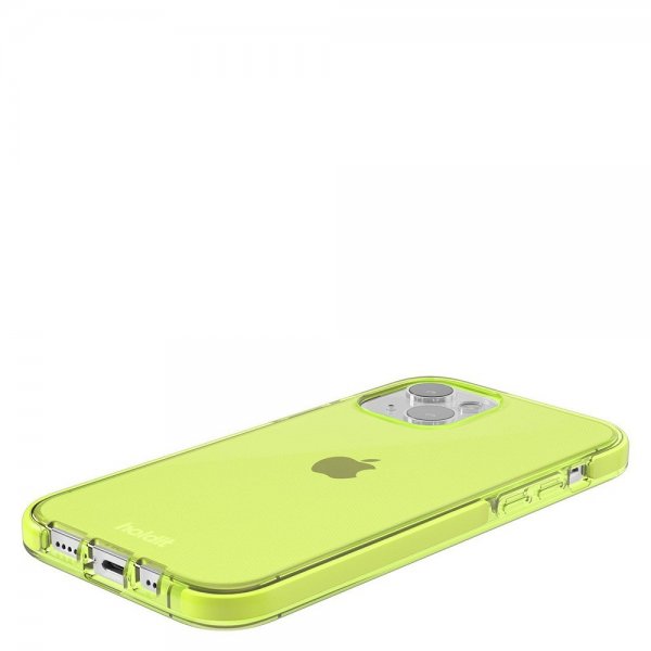 holdit iPhone 13/iPhone 14 Deksel Seethru Acid Green