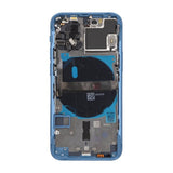 iPhone 13 Mini Bakside Komplett Med Smådeler - Blå