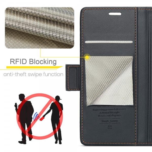 CaseMe iPhone 13 Mini Etui 023 Series Svart