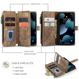 CaseMe iPhone 13 Mini Etui C30 Series Brun