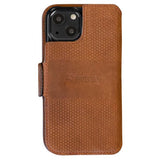 Krusell iPhone 13 Mini Etui Leather PhoneWallet Cognac