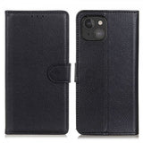 Nordic Covers iPhone 13 Mini Etui Litchi Raven Black