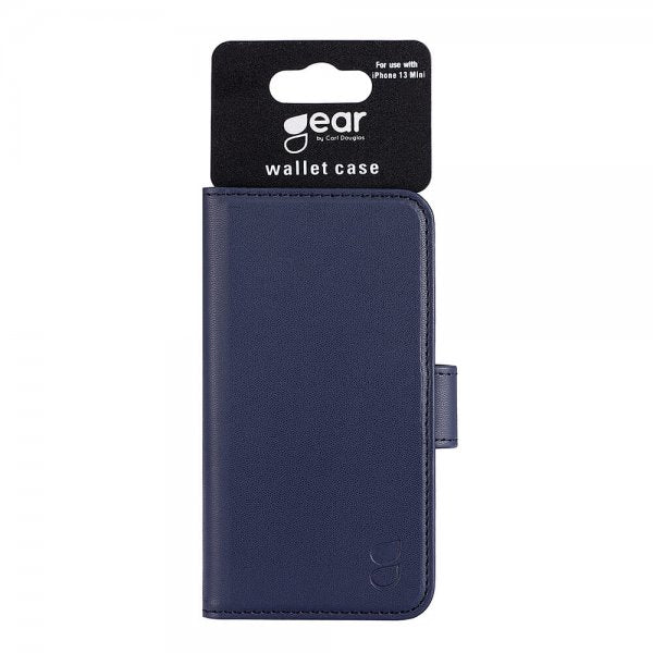 Gear iPhone 13 Mini Etui med Kortlomme Blå